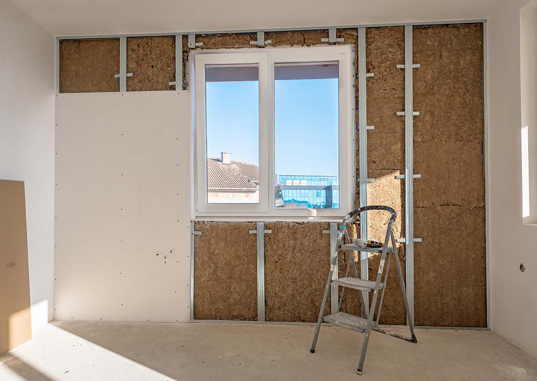 Plâtre, Isolation, Etanchéité